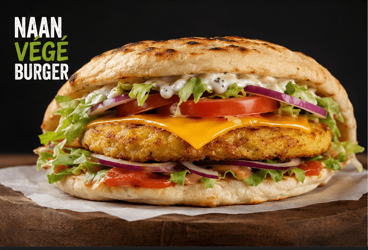 Naan Végé Burger